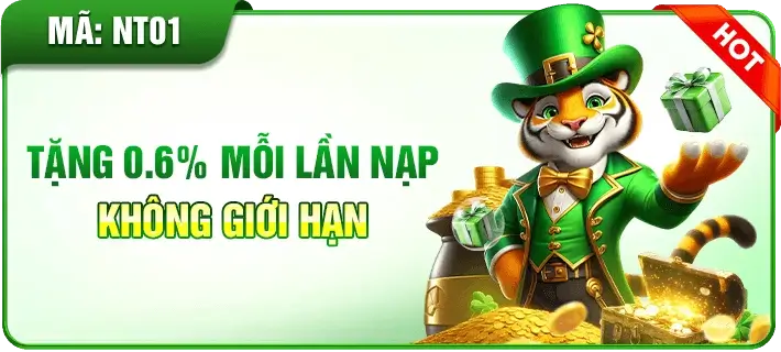 Nhà cái Cm8876 tặng 0.6% không giới hạn mỗi lần nạp